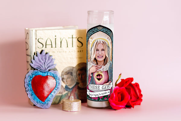 Blessed Mother Candle – Gods Inspiration Cafe