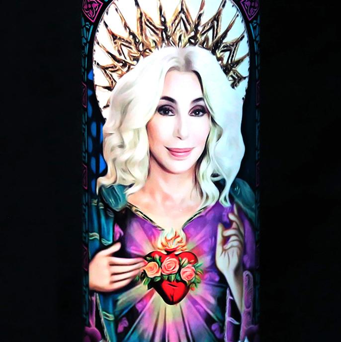 Cher prayer candle