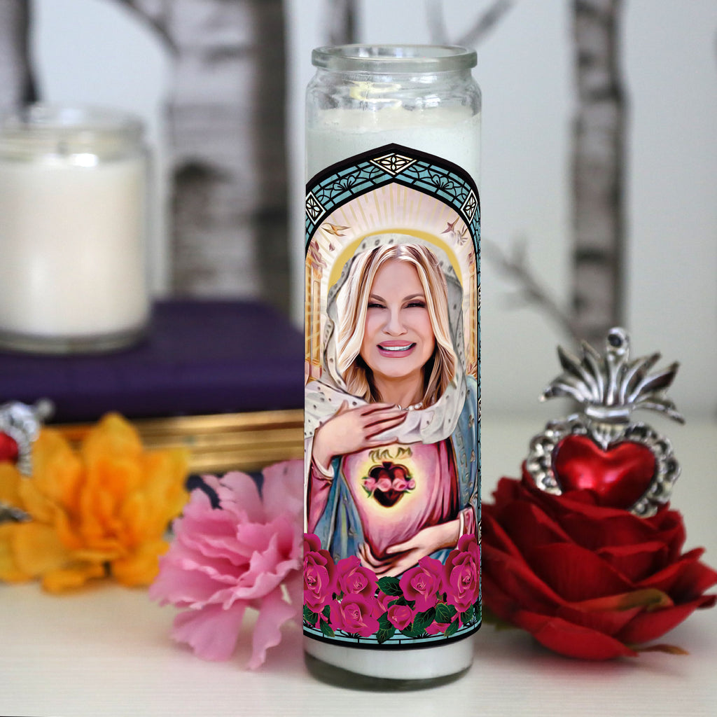 Our Lady of the Lotus Prayer Candle