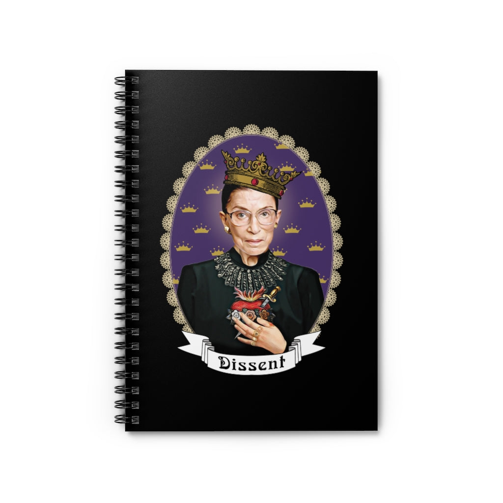Our Lady of Dissent Spiral Notebook - RBG